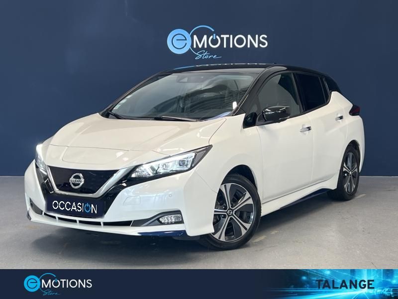 Théobald Occasion Nissan Leaf berline électrique blanc
